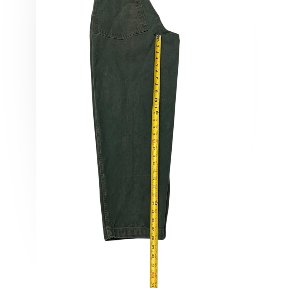 Karl Kami Dark High-Waisted Green 90's Baggy Made In USA Size: XS/28 - Picture 11 of 11
